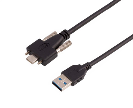 USB协议USB3.0数据线A公转type c线缆}