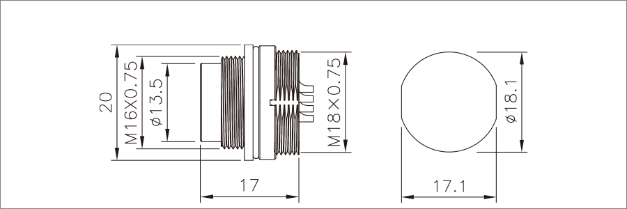M16板前安装针型插座-焊接式-900x300-1.png