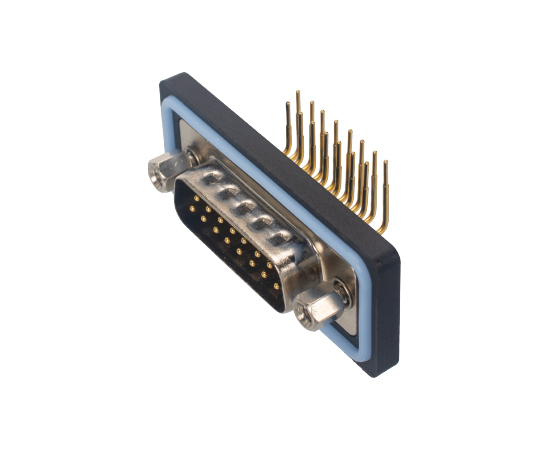 EDB2-弯式针型插座(焊板式)